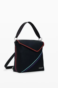 Mochilas|Mochilas-Desigual Mochila mini líneas