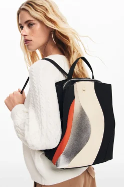 Mochilas|Mochilas-Desigual Mochila S ondas