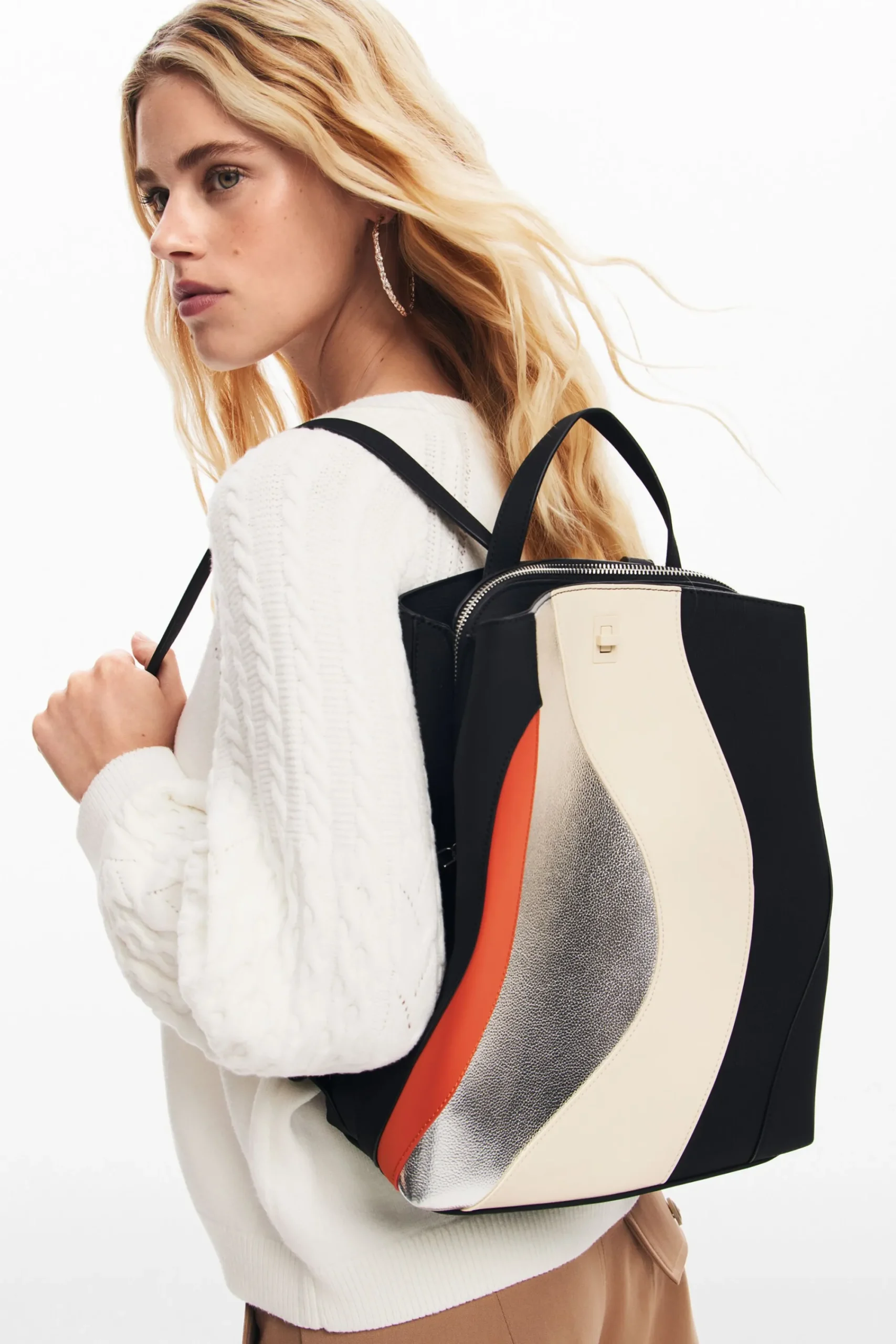 Mochilas|Mochilas-Desigual Mochila S ondas
