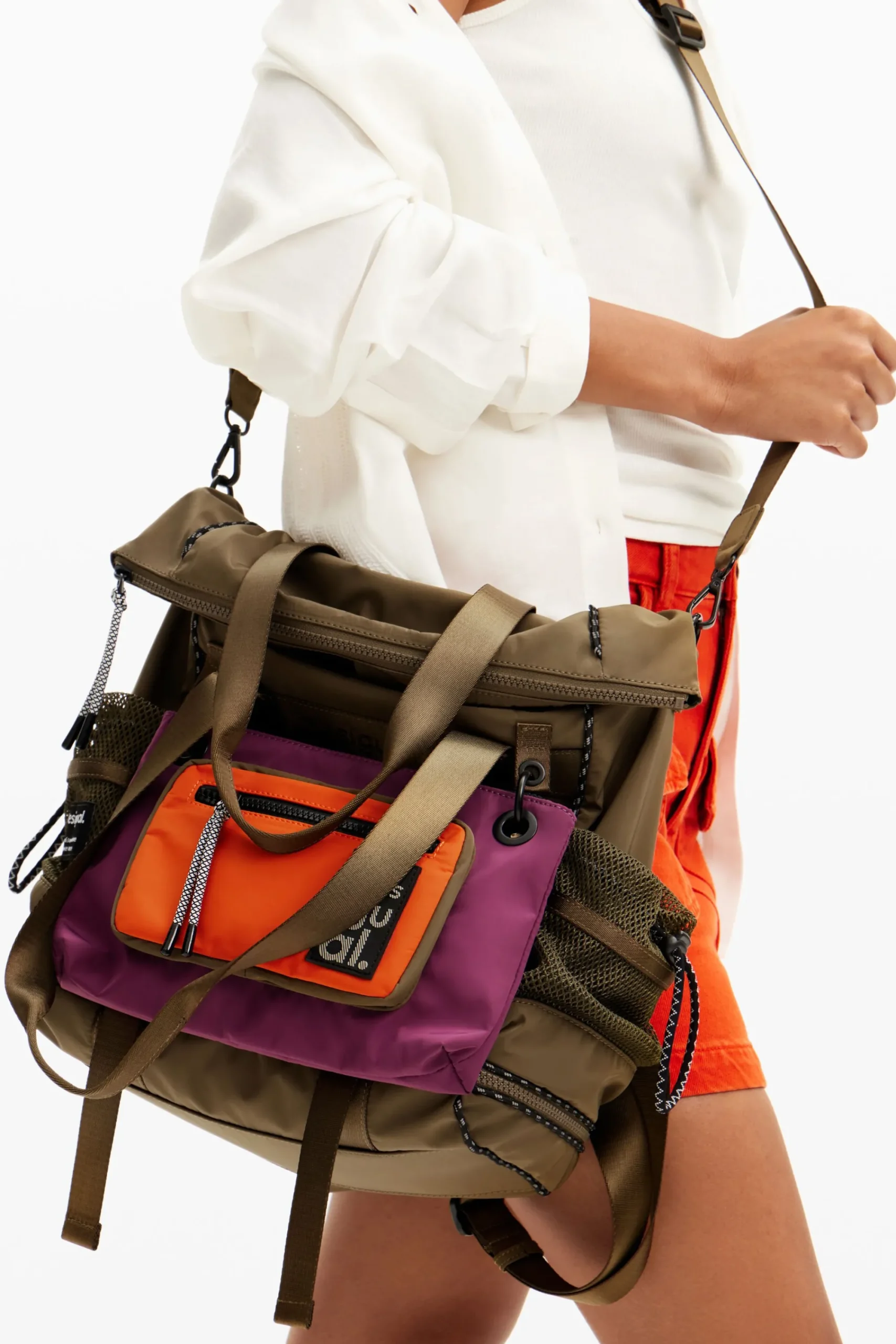 Mochilas|Mochilas-Desigual Mochila Voyager XL multiposición