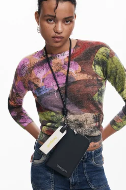 Monederos|Monederos-Desigual Monedero de nylon cremallera