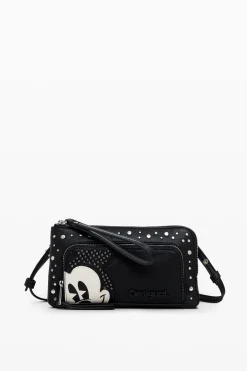 Monederos|Monederos-Desigual Monedero L tachuelas Mickey