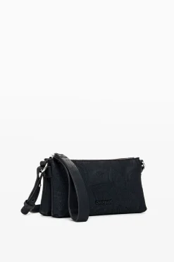 Monederos|Monederos-Desigual Monedero XL bordados