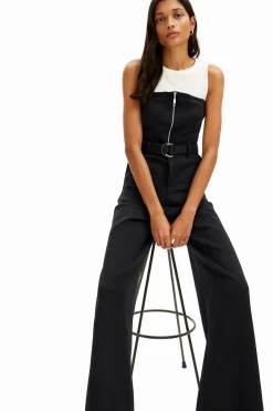 Pantalones|Vestidos Y Monos-Desigual Mono