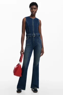 Vaqueros|Pantalones-Desigual Mono denim