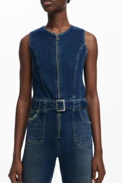 Vaqueros|Pantalones-Desigual Mono denim