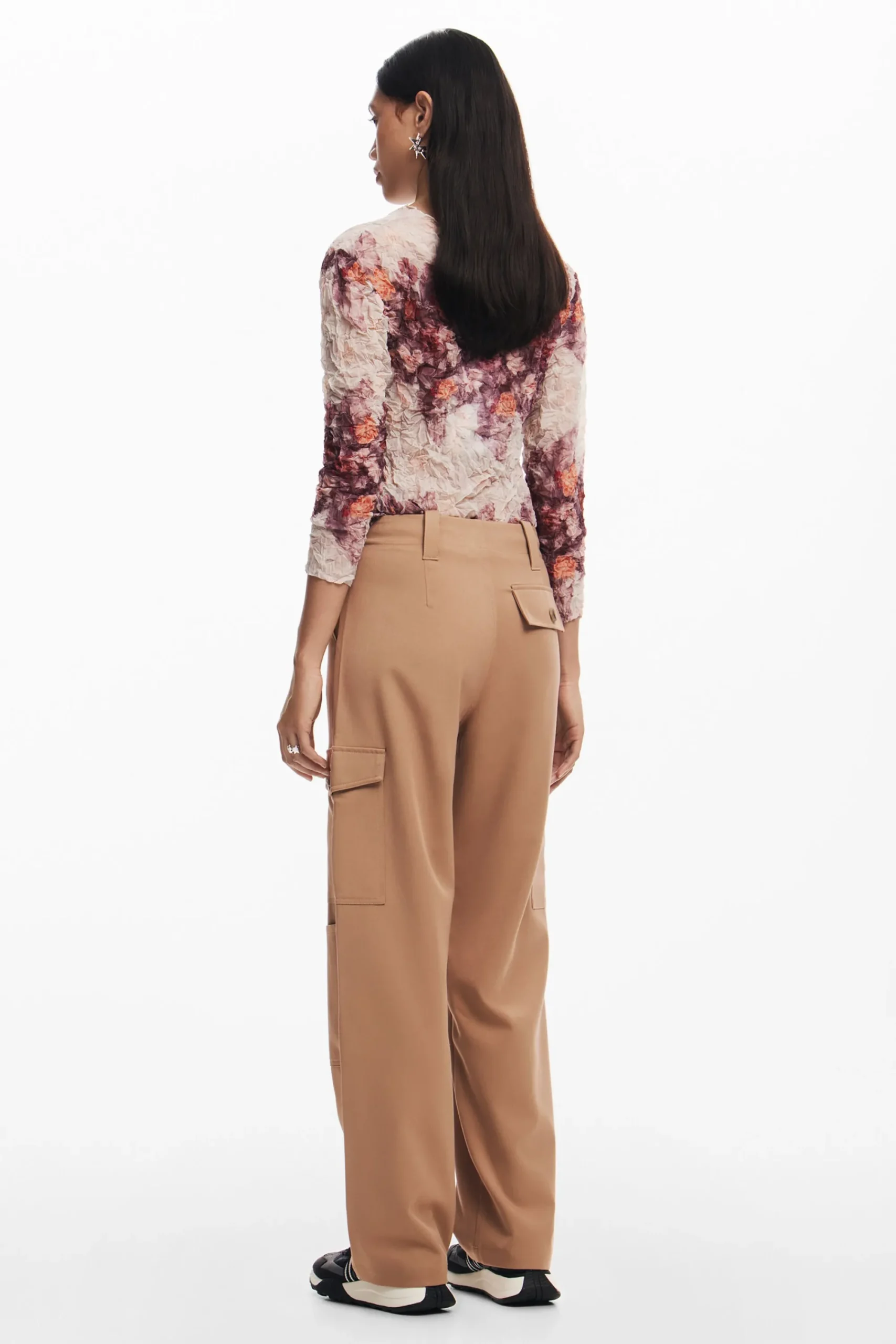 Pantalones-Desigual Pantalón cargo