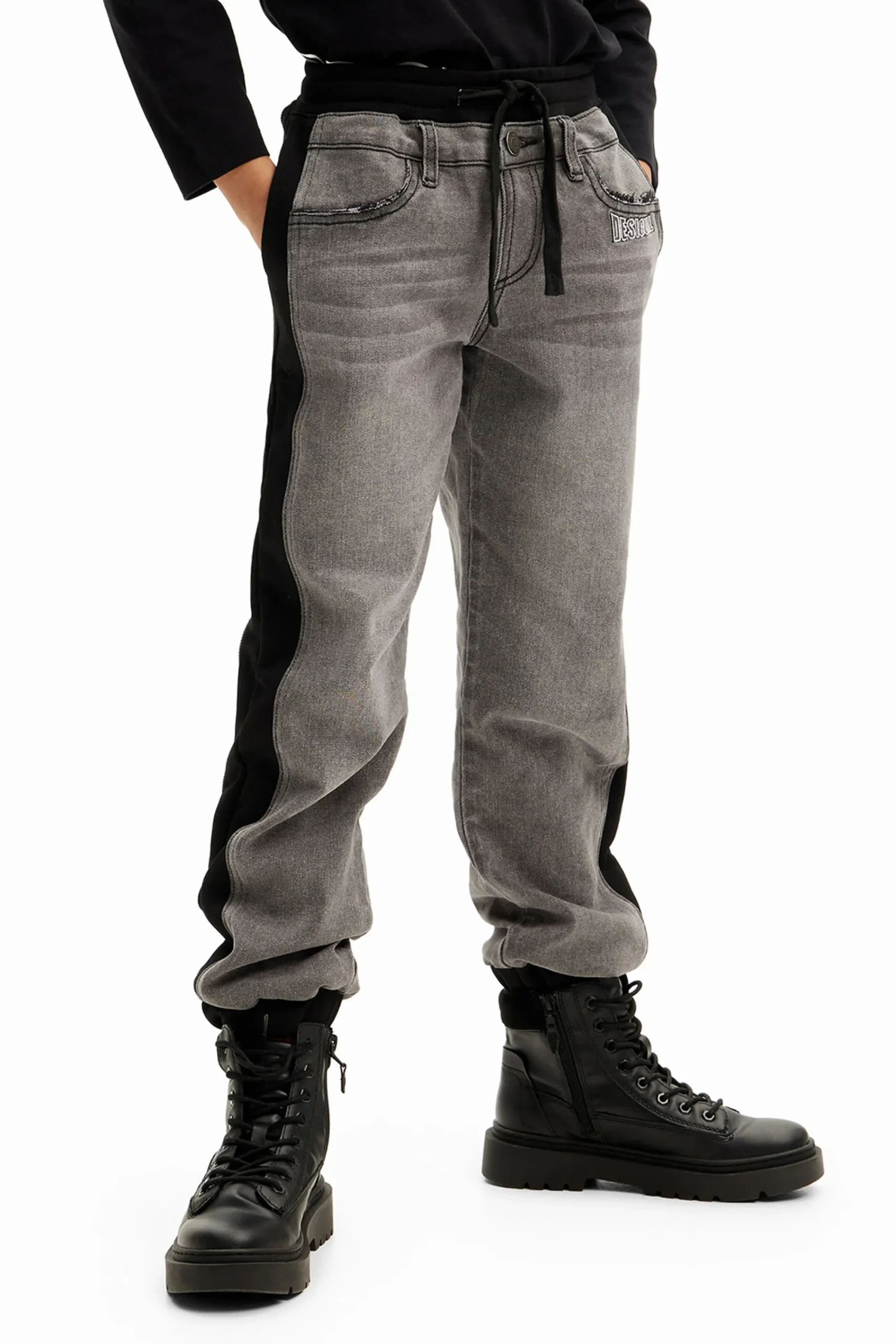 Pantalones Y Jeans-Desigual Pantalón combinado jogger