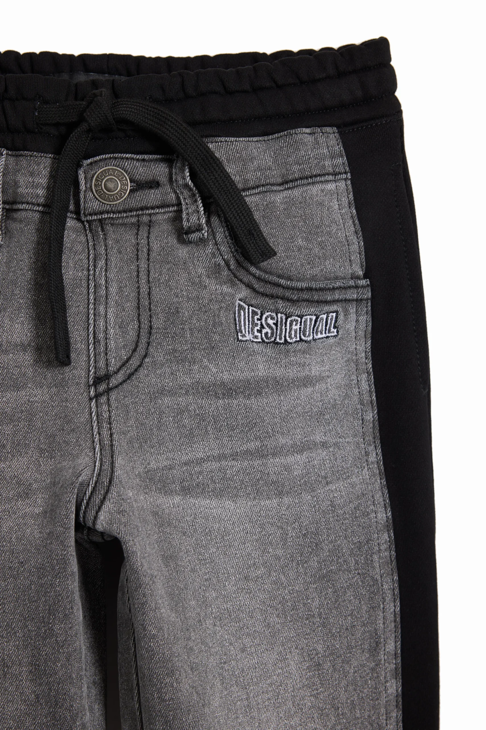 Pantalones Y Jeans-Desigual Pantalón combinado jogger
