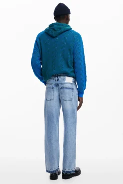 Jeans Y Pantalones-Desigual Pantalón doble cintura