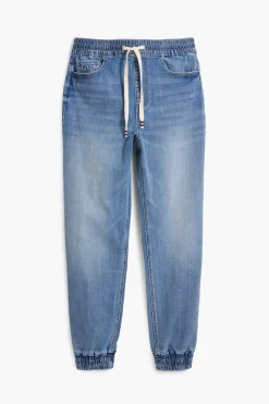 Pantalones|Vaqueros-Desigual Pantalón jogger denim