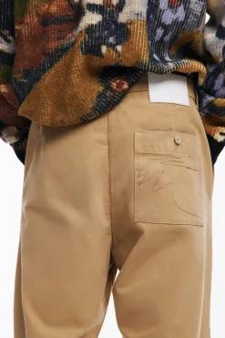 Jeans Y Pantalones-Desigual Pantalón largo bolsillos
