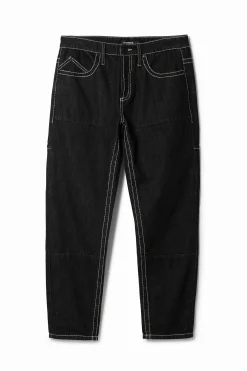 Jeans Y Pantalones-Desigual Pantalón largo denim bolsillos