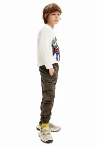 Pantalones Y Jeans-Desigual Pantalón largo jogger bolsillos cargo