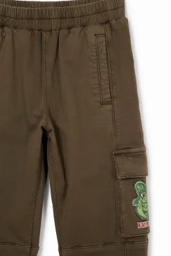 Pantalones Y Jeans-Desigual Pantalón largo jogger bolsillos cargo