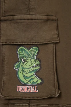 Pantalones Y Jeans-Desigual Pantalón largo jogger bolsillos cargo