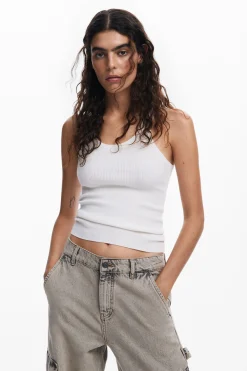 Vaqueros|Pantalones-Desigual Pantalón vaquero cargo