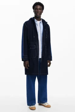 Abrigos Y Chaquetas-Desigual Parka denim