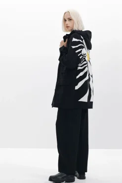 Abrigos Y Chaquetas-Desigual Parka forro multibolsillo