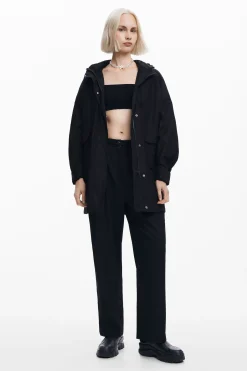 Abrigos Y Chaquetas-Desigual Parka forro multibolsillo