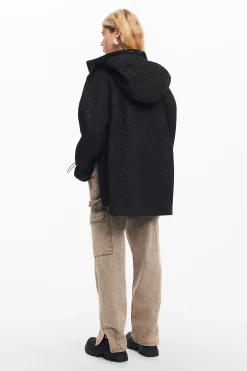Abrigos Y Chaquetas-Desigual Parka impermeable capucha