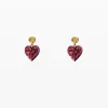 Joyería-Desigual Pendientes cristal claro Zalio