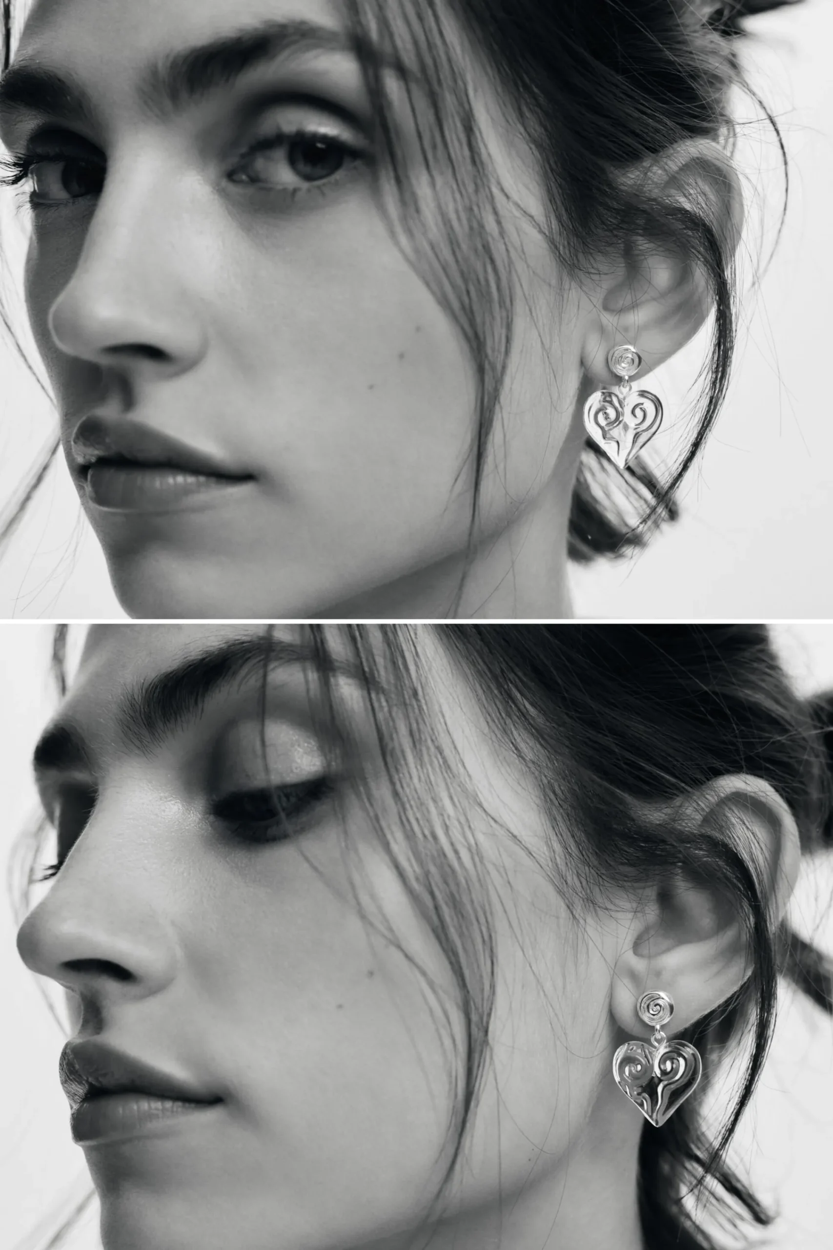 Joyería-Desigual Pendientes cristal morado Zalio