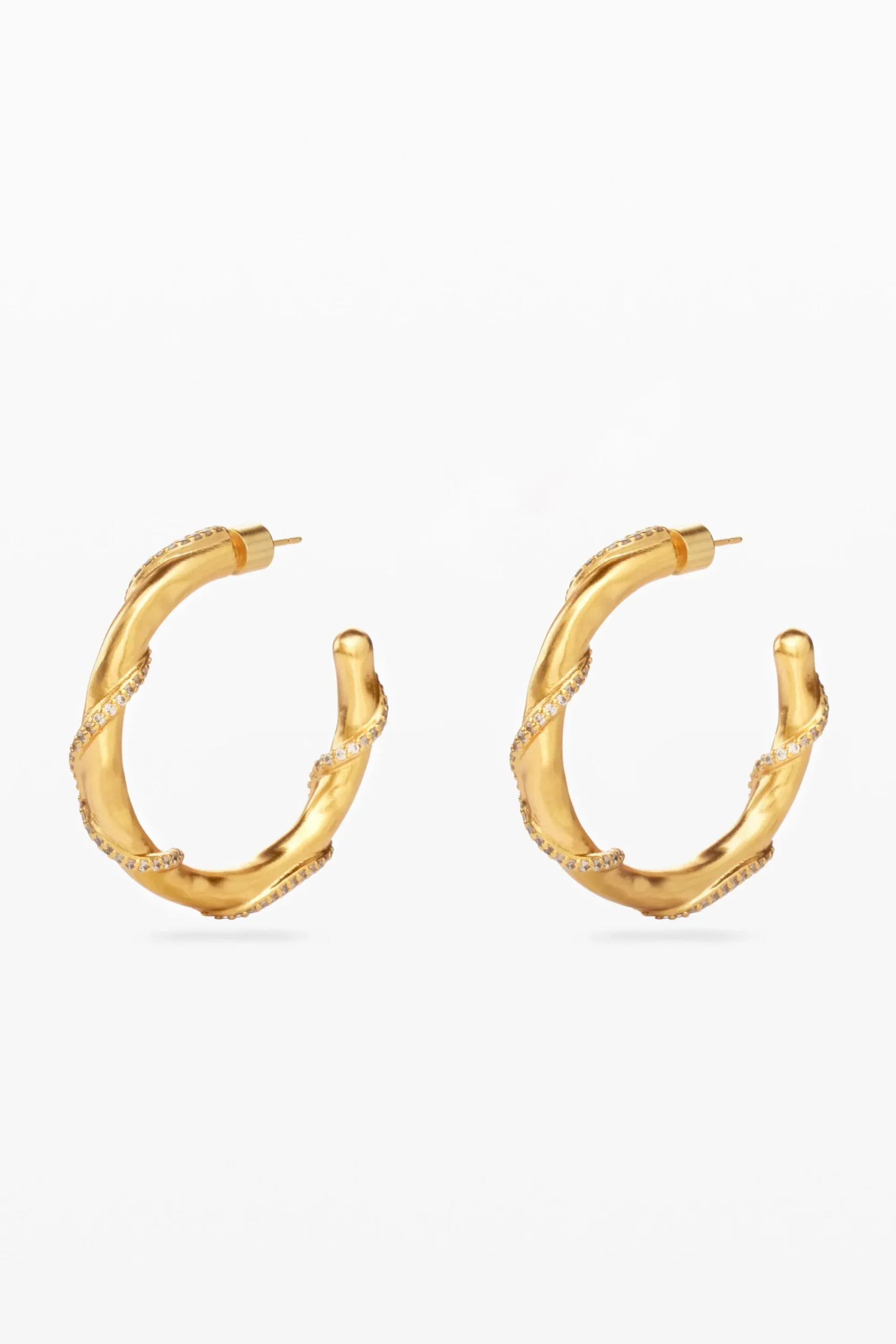Joyería-Desigual Pendientes cristales baño oro Zalio