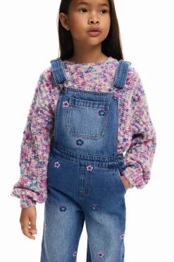 Faldas Y Pantalones-Desigual Peto largo flores