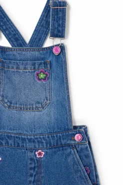 Faldas Y Pantalones-Desigual Peto largo flores