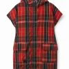 Bufandas Y Pañuelos-Desigual Poncho chaleco tartán