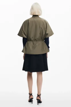 Bufandas Y Pañuelos|Ponchos-Desigual Poncho nylon ajustable