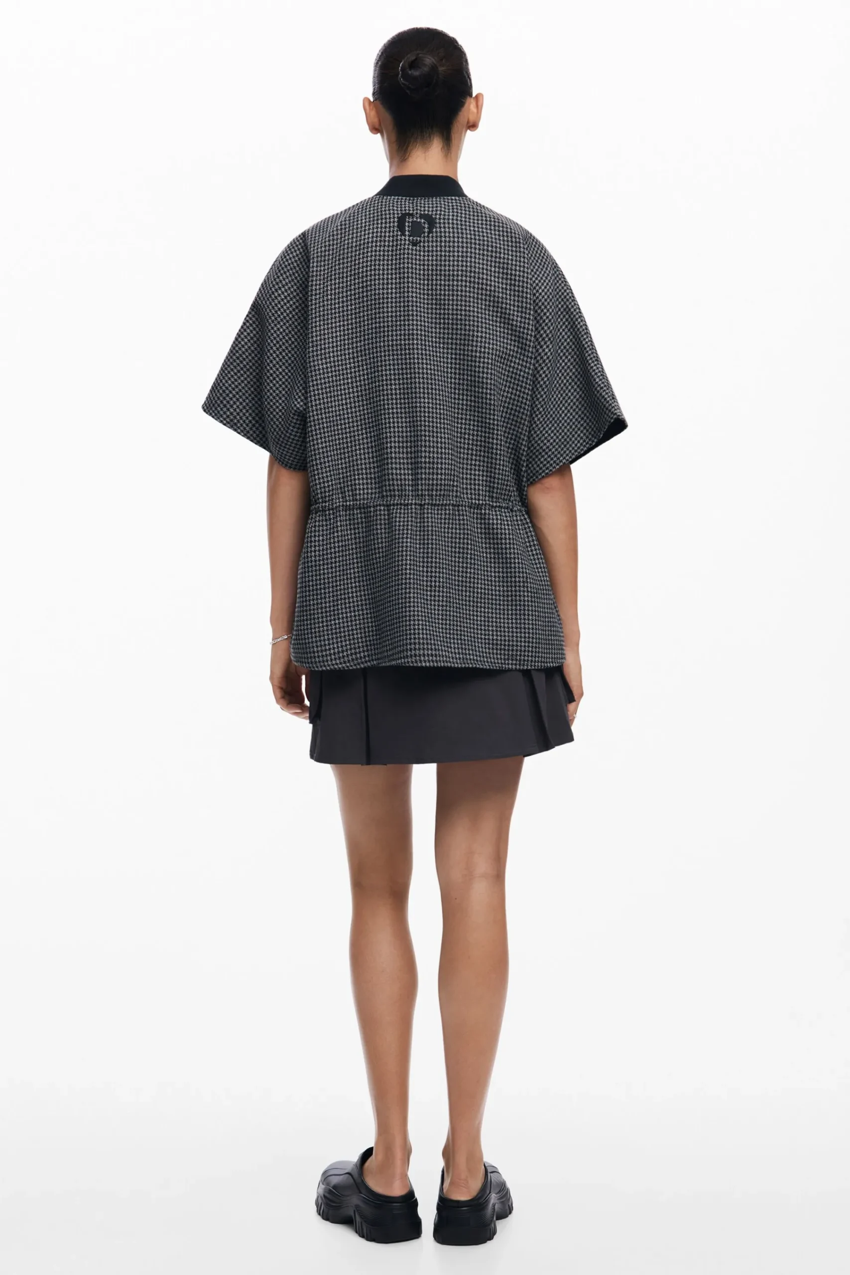 Abrigos Y Chaquetas|Bufandas Y Pañuelos-Desigual Poncho pata de gallo