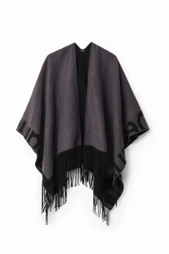 Bufandas Y Pañuelos-Desigual Poncho reversible