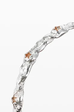 Joyería-Desigual Pulsera de estrellas baño plata Zalio