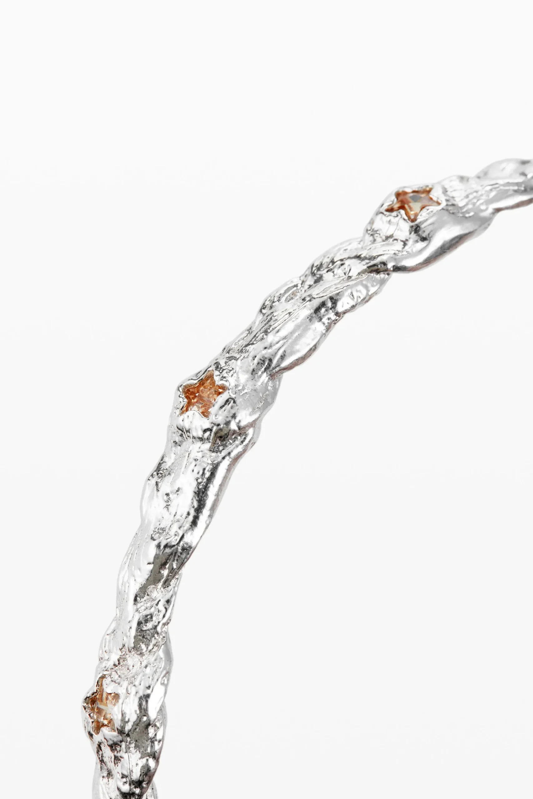 Joyería-Desigual Pulsera de estrellas baño plata Zalio