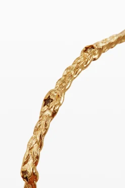 Joyería-Desigual Pulsera de estrellas baño oro Zalio