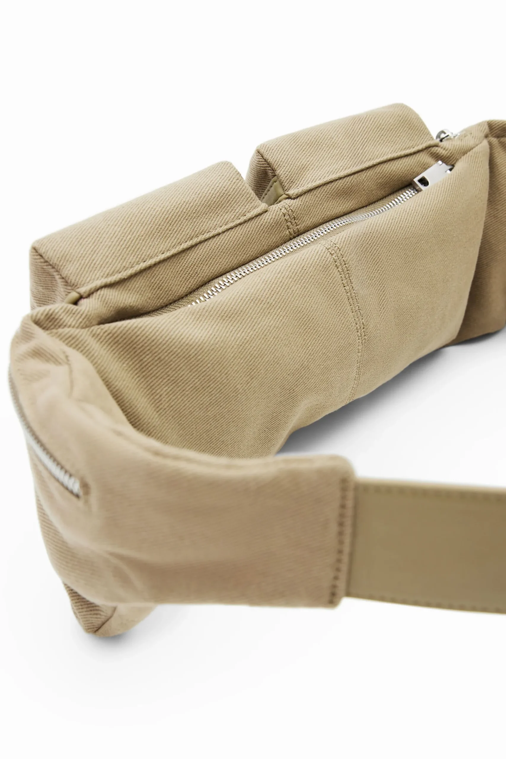 Bolsos-Desigual Riñonera M canvas bolsillos