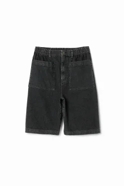 Jeans Y Pantalones-Desigual Shorts denim bolsillos
