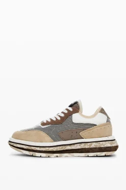 Zapatos-Desigual Sneakers runner patch