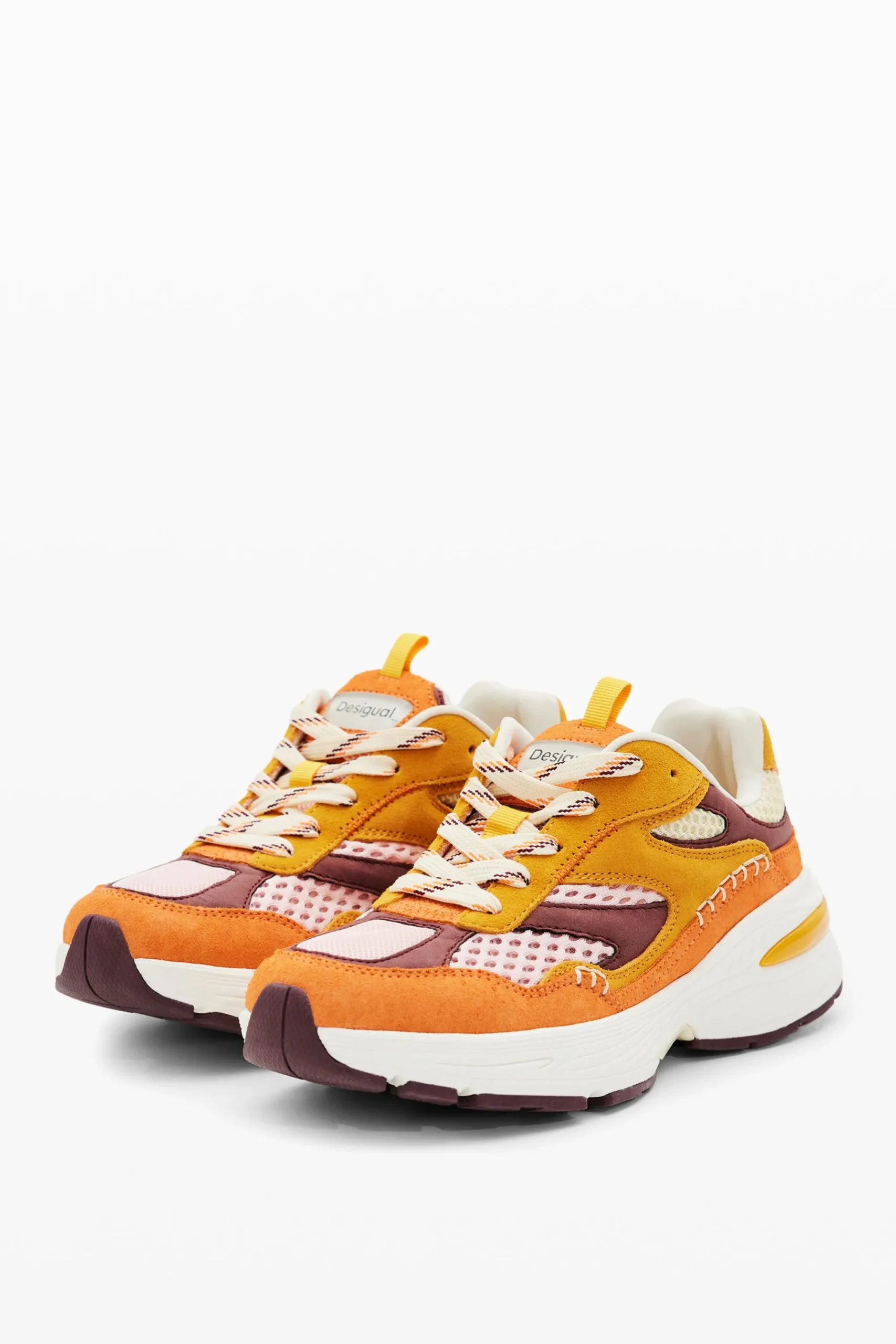 Zapatos-Desigual Sneakers runner patch serraje