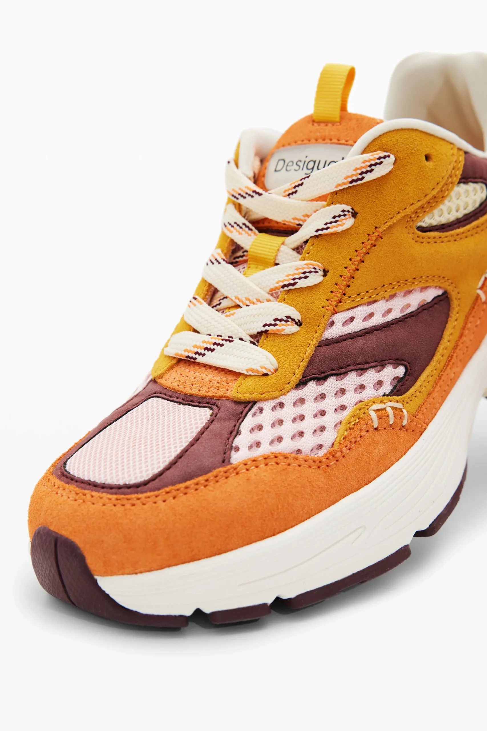 Zapatos-Desigual Sneakers runner patch serraje