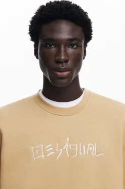 Jerséis Y Sudaderas-Desigual Sudadera bordados