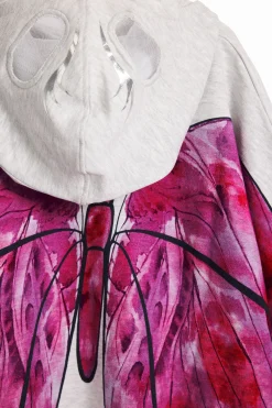 Jerséis Y Sudaderas-Desigual Sudadera capa mariposa