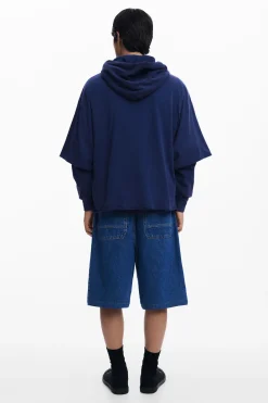 Jerséis Y Sudaderas-Desigual Sudadera doble manga