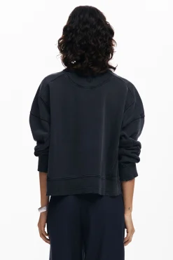 Sudaderas|Jerséis-Desigual Sudadera efecto lavado