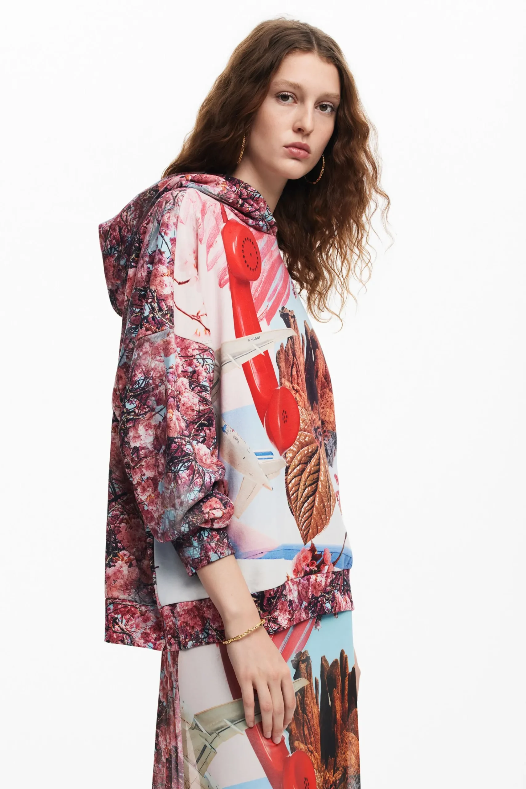 Sudaderas|Jerséis-Desigual Sudadera estampada M. Christian Lacroix