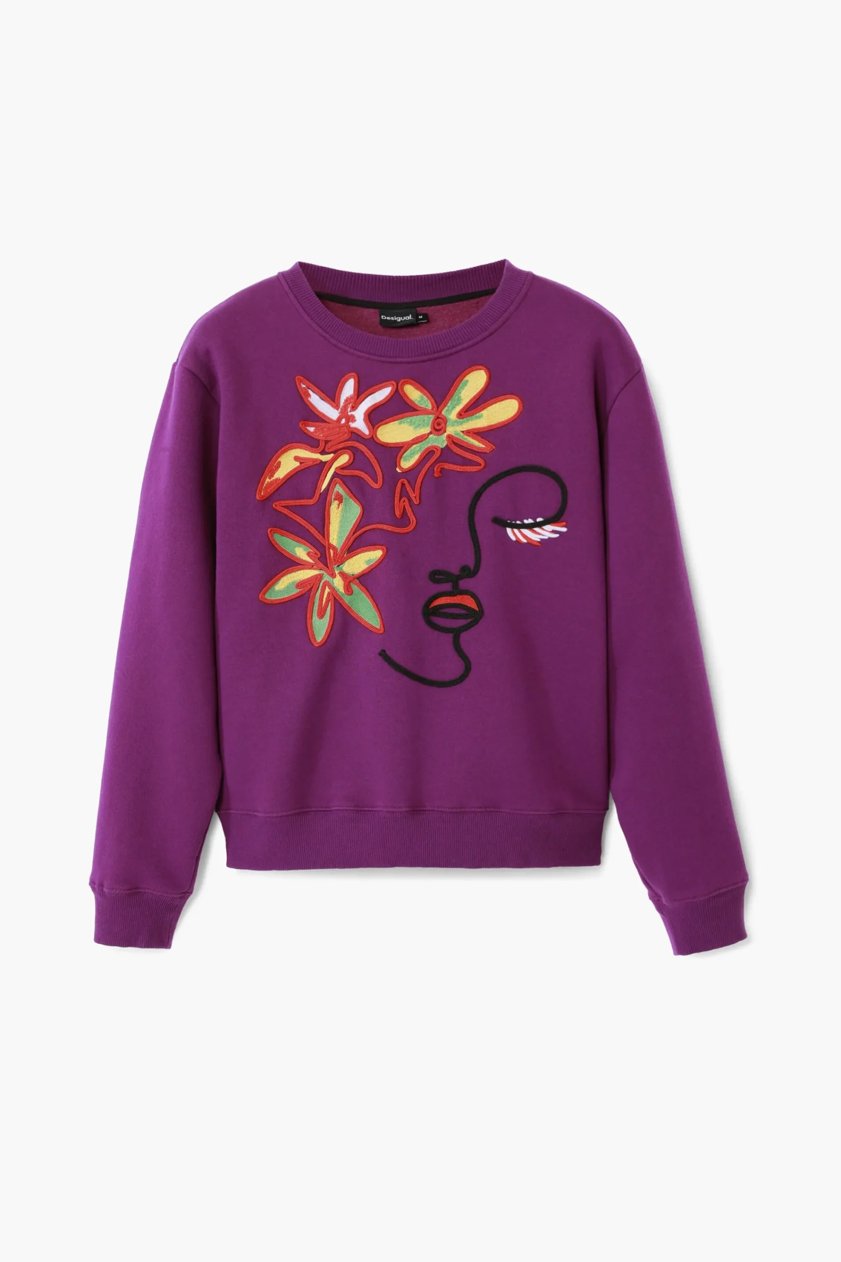 Jerséis-Desigual Sudadera estampado arty