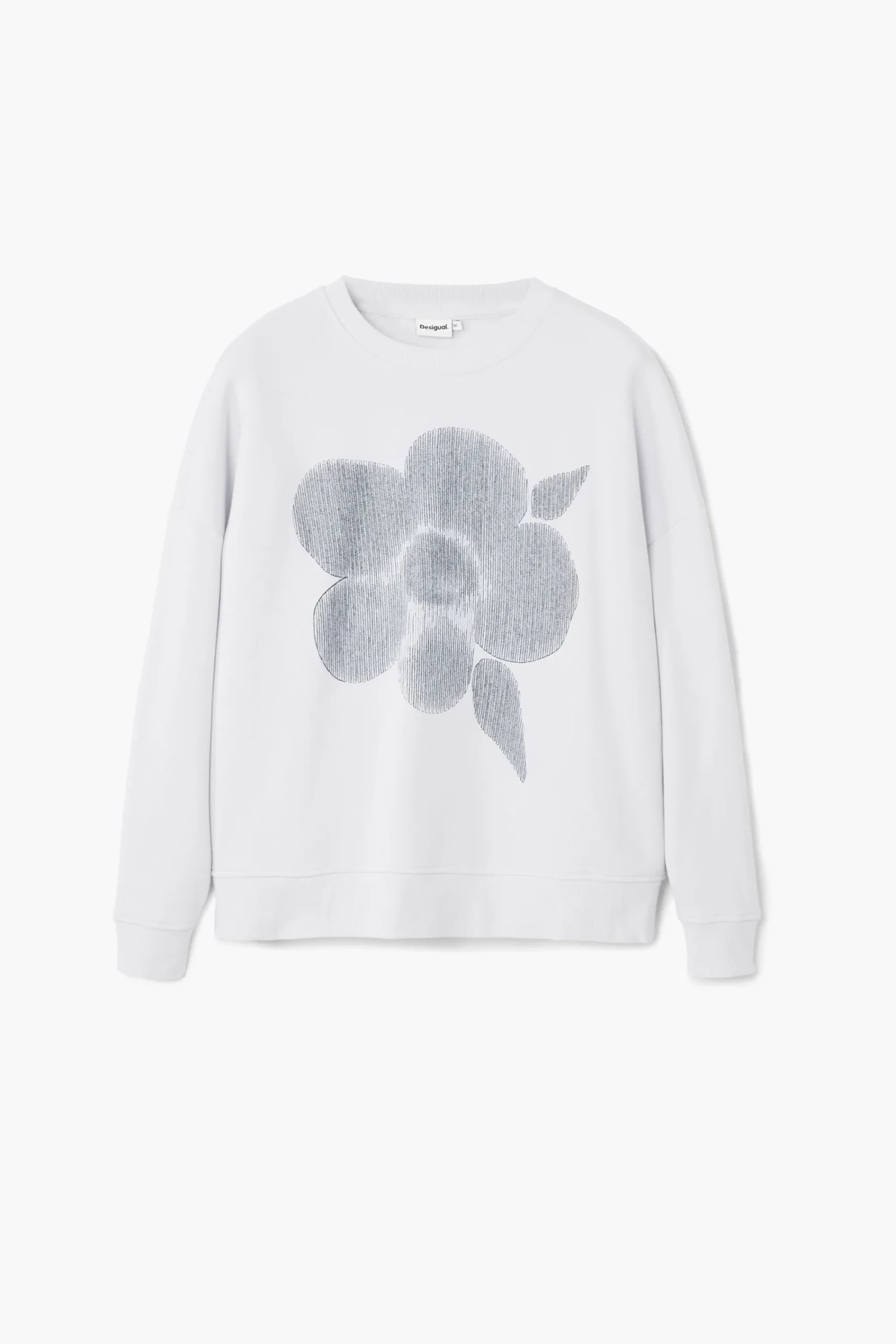 Sudaderas|Jerséis-Desigual Sudadera estampado flor