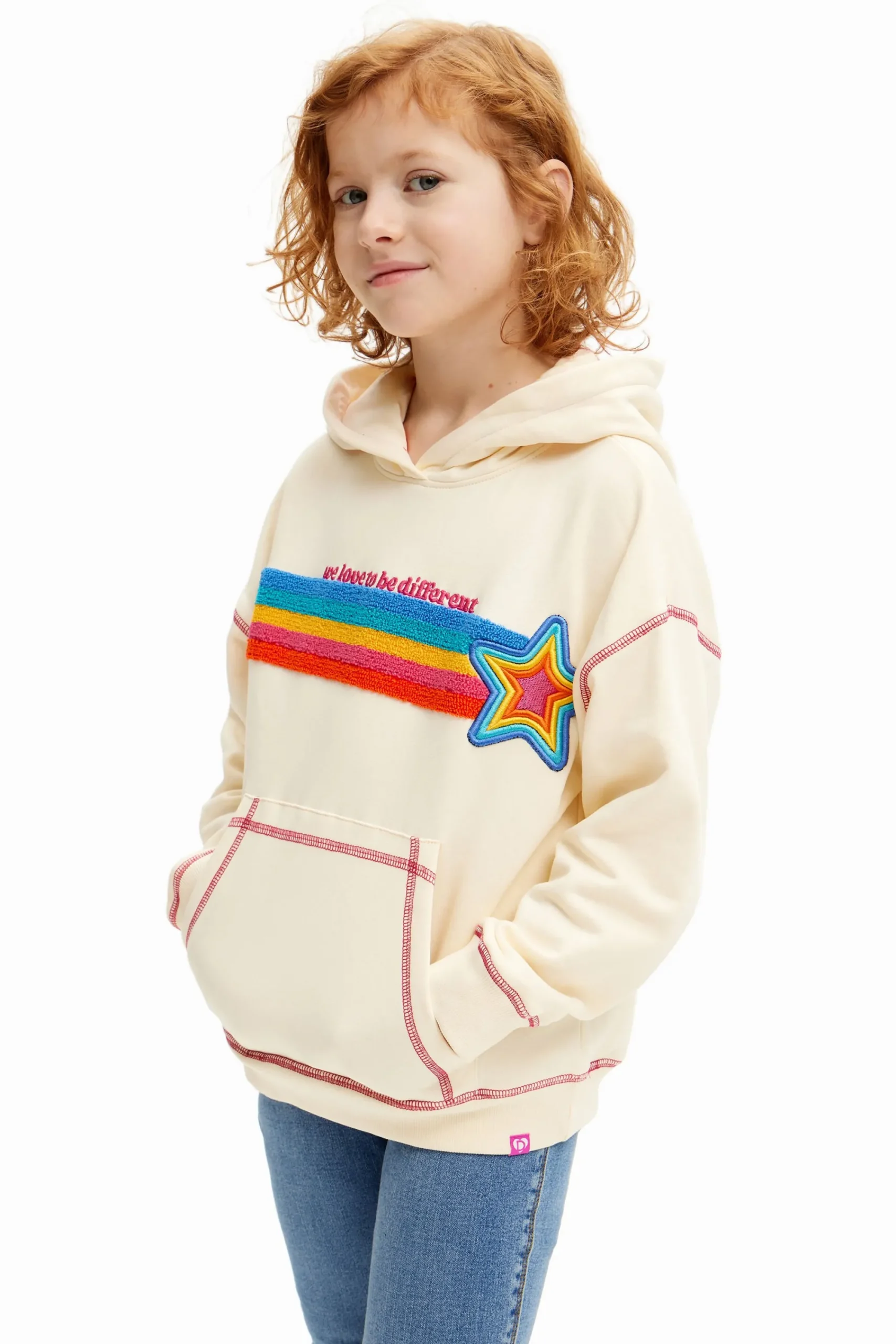 Jerséis Y Sudaderas-Desigual Sudadera estrella